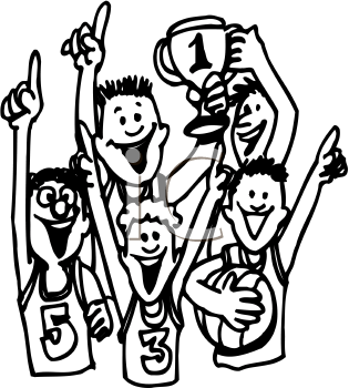 Funny Team Sports Clip Art 16