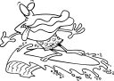Surfing Clipart