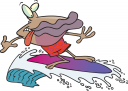 Surfing Clipart