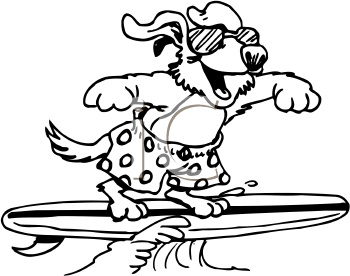 Surfing Clipart