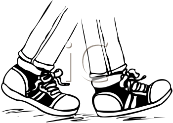 Running Shoes Clipart