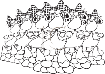 Geese Clipart