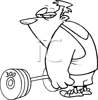 Weightlifting Clipart