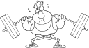 Weightlifting Clipart
