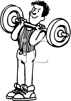 Weightlifting Clipart