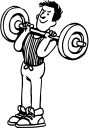 Weightlifting Clipart