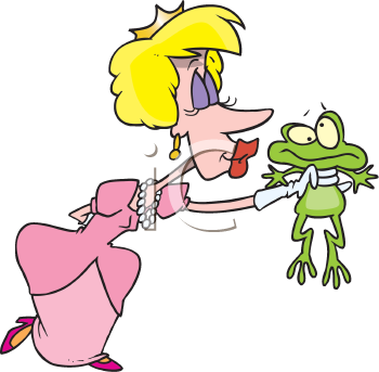 clip art kissing. Frog Clipart