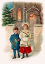 Victorian Christmas Clipart