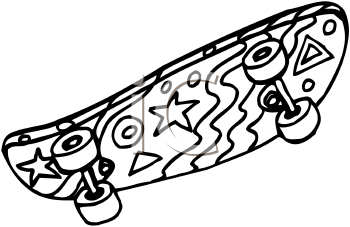 Skateboard Clipart