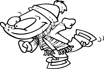Skating Clipart