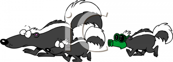 Skunk Clipart