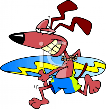 Surfing Clipart