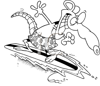 Surfing Clipart
