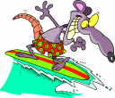 Surfing Clipart