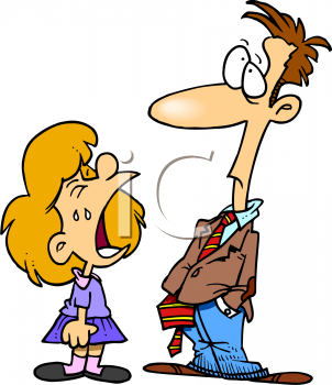 Father+and+children+cartoon