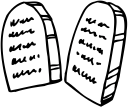 10 Commandments Clipart