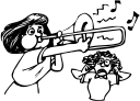 Trombone Clipart