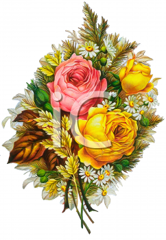Victorian Flower Clipart