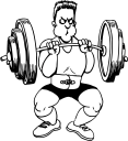 Weightlifting Clipart