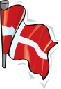 Denmark Flag Clipart