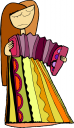 Accordian Clipart