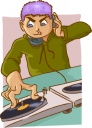 Turntables Clipart