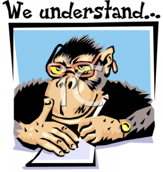 Chimpanzee Clipart