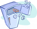 Refrigerator Clipart
