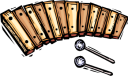 Xylophone Clipart
