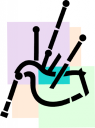 Bagpipe Clipart