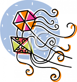 Kites Clipart