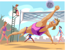 Volleyball Clipart