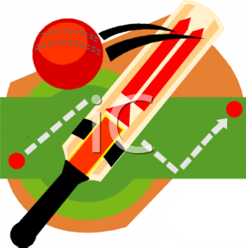 cricket bat clipart. Cricket Clipart