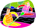 Canoe and Kayak Clipart