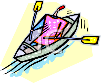 Rowing Clipart