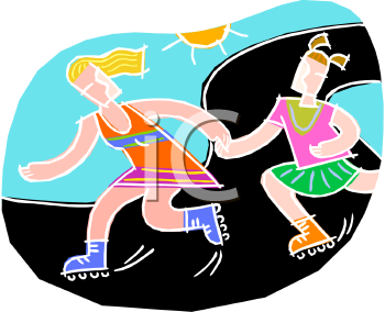 Skating Clipart
