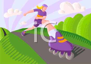 Skating Clipart