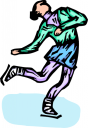 Skating Clipart