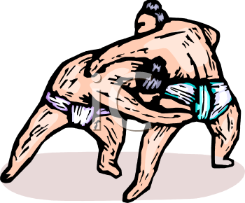 Wrestling Clipart