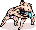 Wrestling Clipart