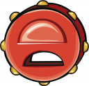 Tambourine Clipart