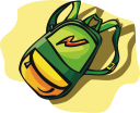 Backpack Clipart