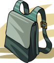 Backpack Clipart