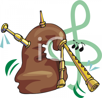 Bagpipe Clipart