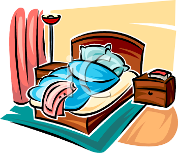 Bedroom on Royalty Free Clipart Of Lamp