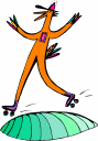 Skating Clipart