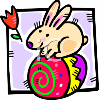 easter bunny cartoon clip art. animated easter bunny clipart.