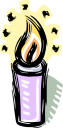 Candles Clipart