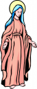 Virgin Mary Clipart