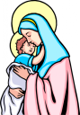 Virgin Mary Clipart